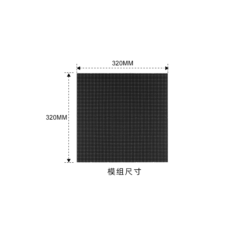 Snap front-service LED module face