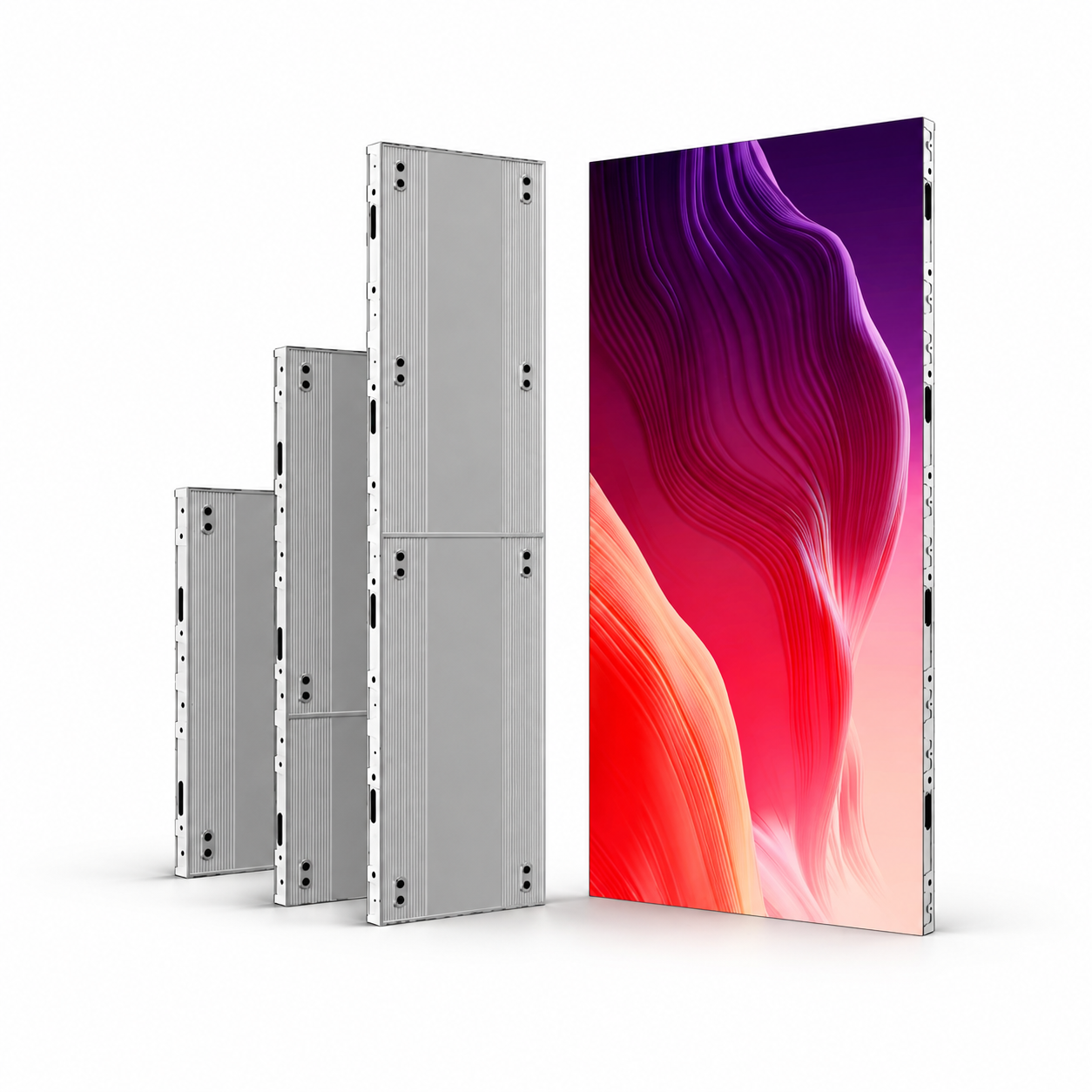 Complete hardwired super thin LED screen range