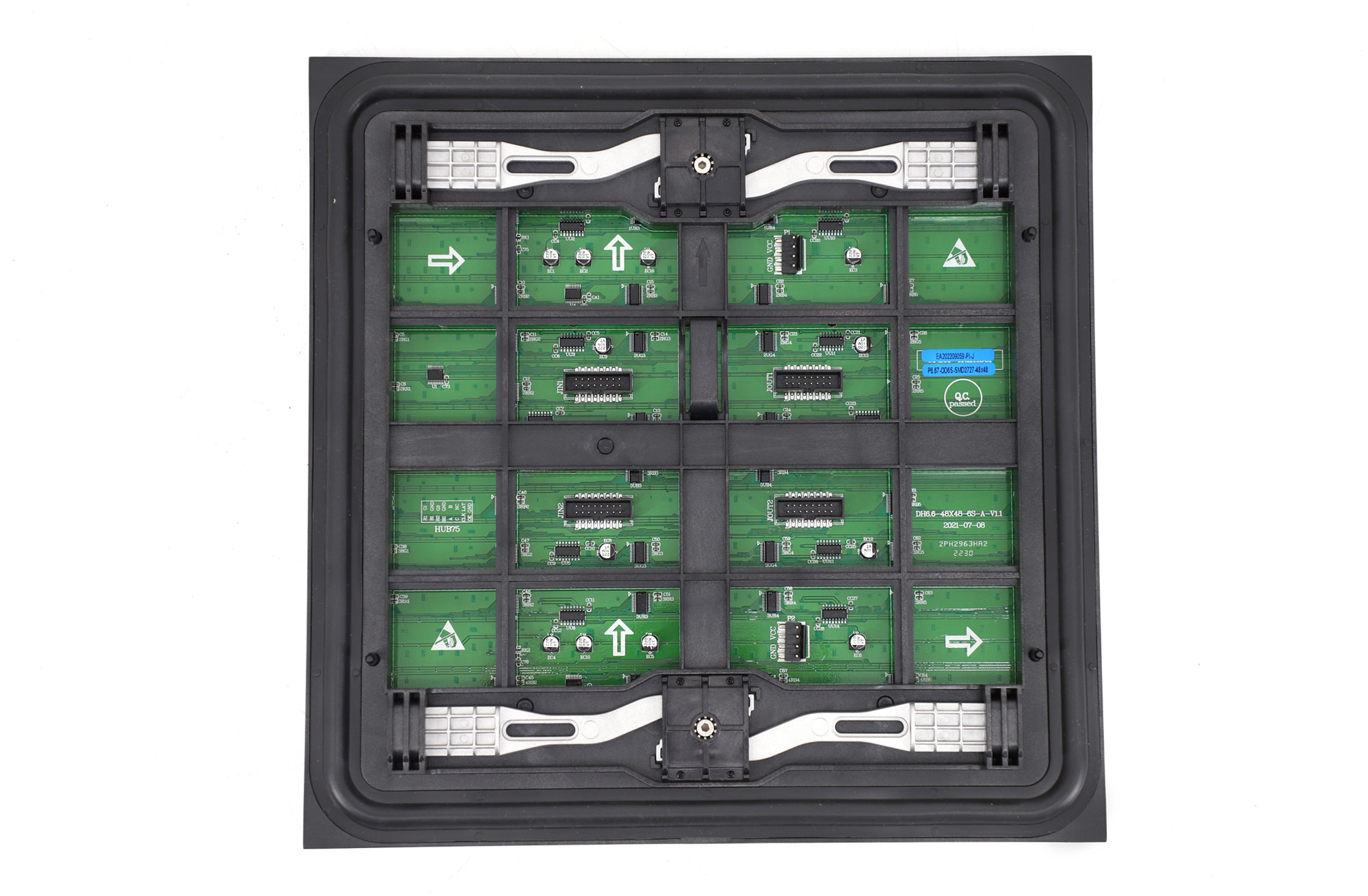 Snap front-service LED module rear view