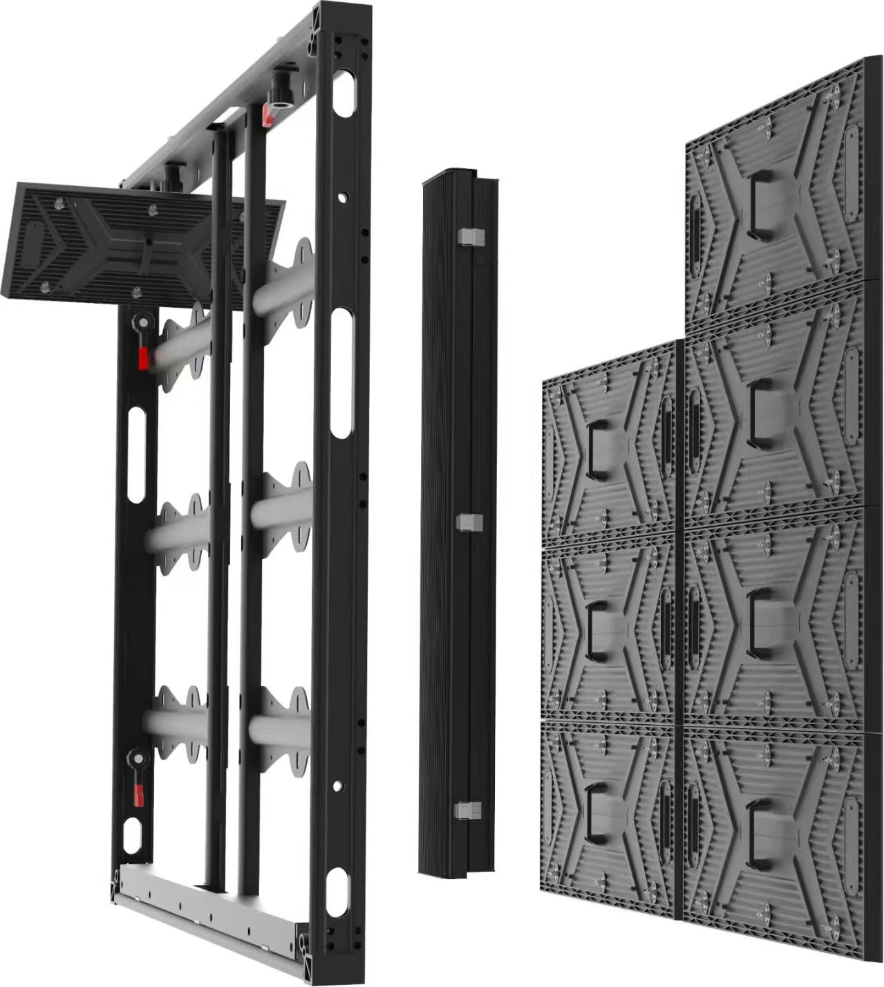 Giantbull Titan 1000 Pro outdoor LED cabinet and removable module system